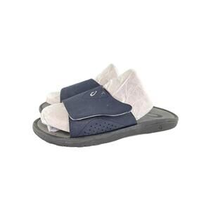 Olukai Nalu Versatile Slide Sandals US 12 Mens Navy Blue Shoes